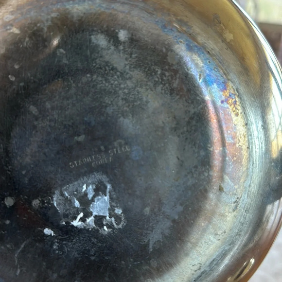 Vintage Stainless steel teapot with wooden handle - Picture 4 of 6